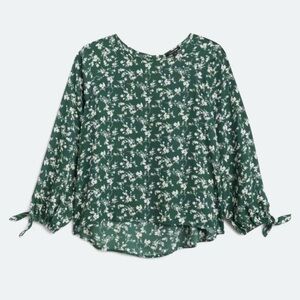 Papermoon Larie Long sleeve Blouse - Green
